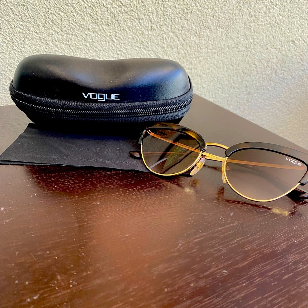 Vogue Tortoise Shell Cat Eye Sunglasses